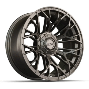 15" Stellar Matte Bronze Golf Cart Wheel - 15"x7" ET-25 Offset⎮GTW®