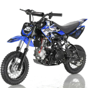 Apollo 70cc Kids Dirt Bike With Training Wheels
